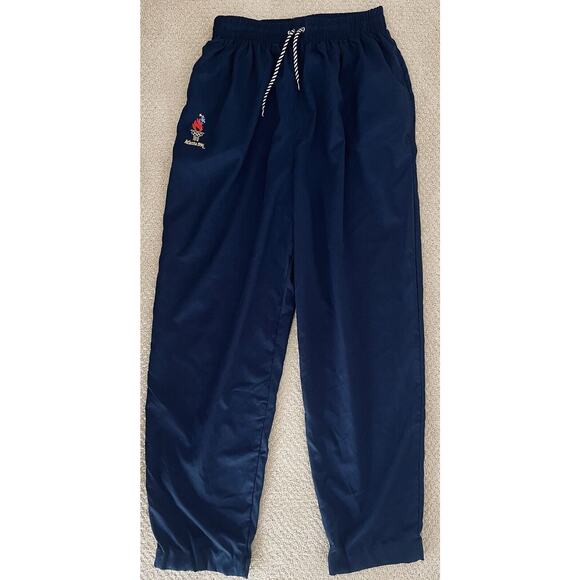 Vintage 1996 Atlanta Olympic Games Speedo Embroidered Navy Track Pants | Size: L - Picture 3 of 8